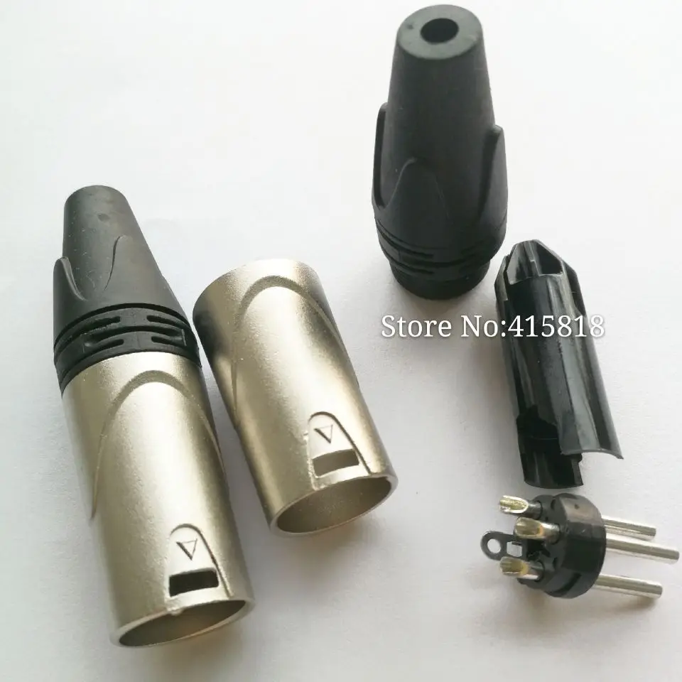 20 шт./лот (10 шт. Мама + 10 папа) Neutrik design cannon XLR Plug Jack|jack plug connector|jack connectorjack jack |