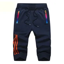 Летние мужские Шорты повседневные до колен Фитнес Спортивные штаны модные свободные мужские спортивная одежда для бега эластичные тонкие мужские шорты Карго