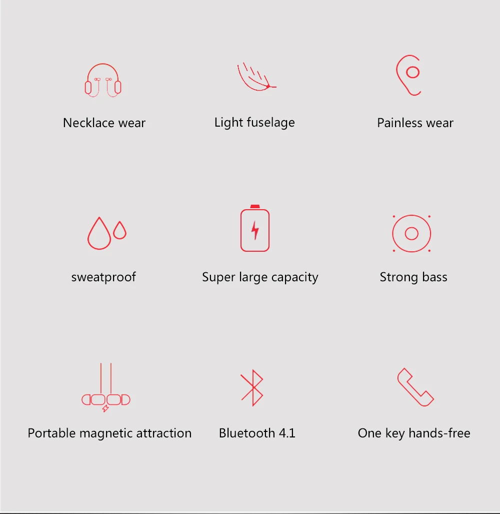 wireless bluetooth earphone headphone 4