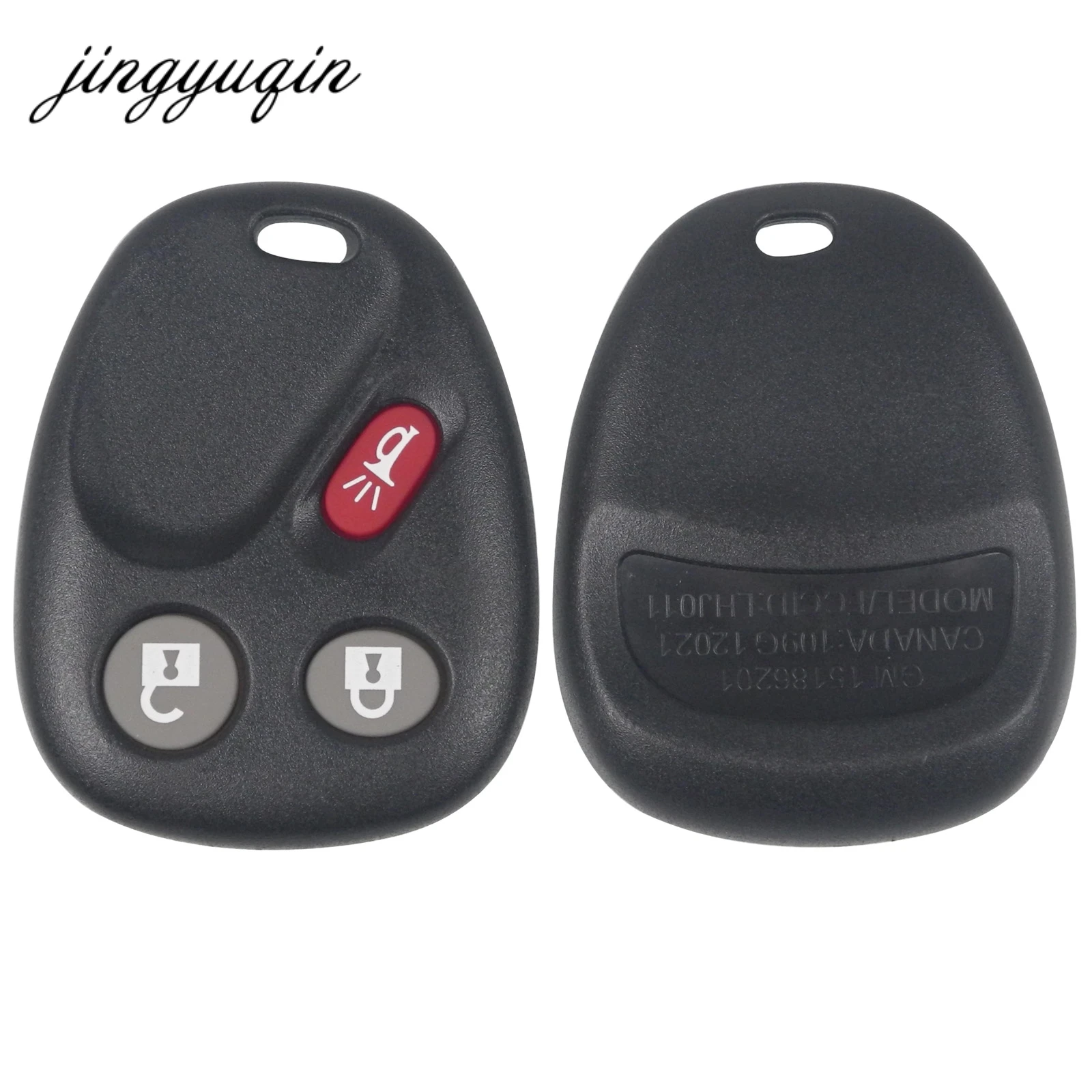 Jingyuqin дистанционный вход ключ без ключа автомобиля чехол Fob для G M Buick Chevrolet 3