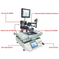 Высокотехнологичный паяльная станция LY SV550C С Автоматическая оптическое выравнивание Системы BGA машина BGA паяльной станции