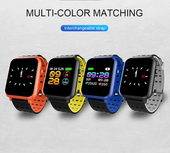

Q8 Mini Smart Watch 1.2 inch Blood Pressure Heart Rate Monitor Smart Bracelet Sleep Fitness Tracker for Android IOS phones