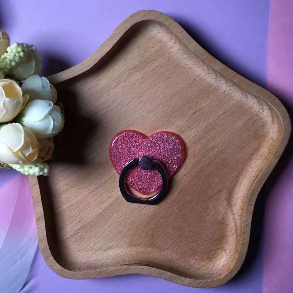 Finger Ring Mobile Phone Smartphone Stand Holder For iPhone X 8 7 Plus Glitter For Samsung Cell Smart Round Phone holder Mount