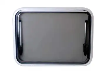 

1200x500mm 47.2x19.7 inch Top Hung Side Window Round Angle Ventilation Hatch With Acrylic Glass RV Caravan Motorhome MG17RWAG