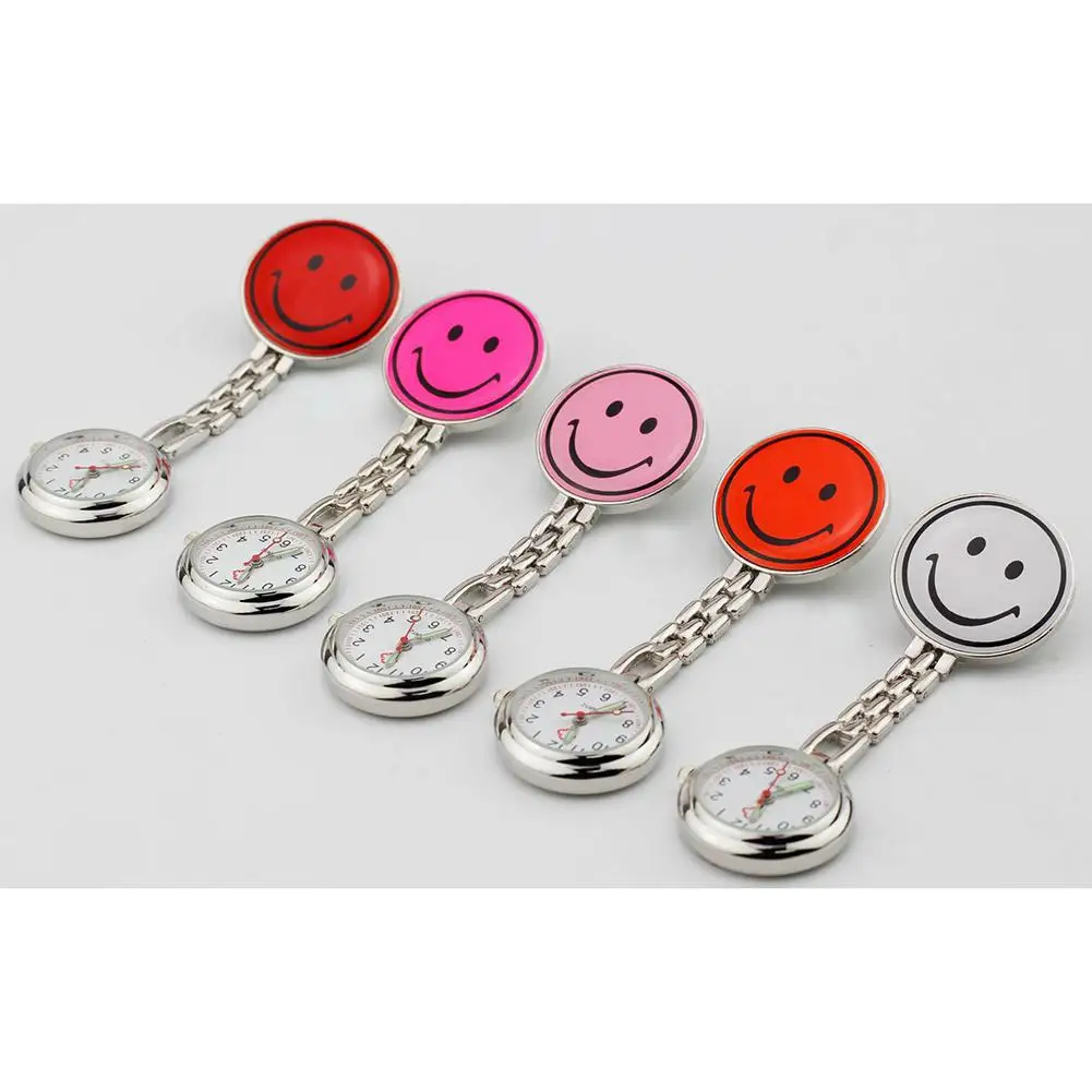 Mrwonder Smiley карманные часы унисекс красочные модные повседневные кварцевые