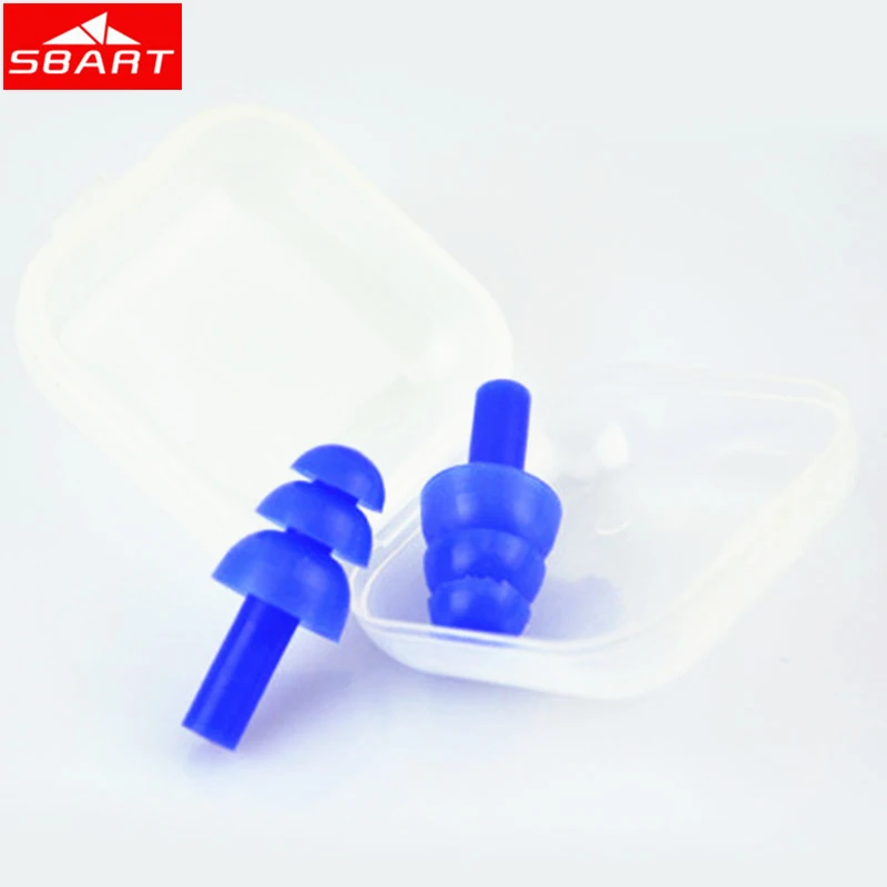 SBART Children Swimming Ear Plugs Waterproof Soft Silicone Kids Boy Girls Swimming Bathing Ear Plugs Water Sports Accessories