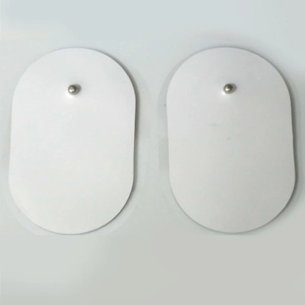 

2pcs/lot Electrodes for Myostimulator Physiotherapy Therapy Machine Pads Adhensive Gel Patches Slimming Massager Stimulator Pad