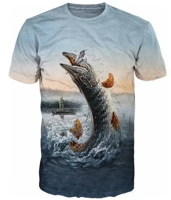 T shirts with fish on them Clearance