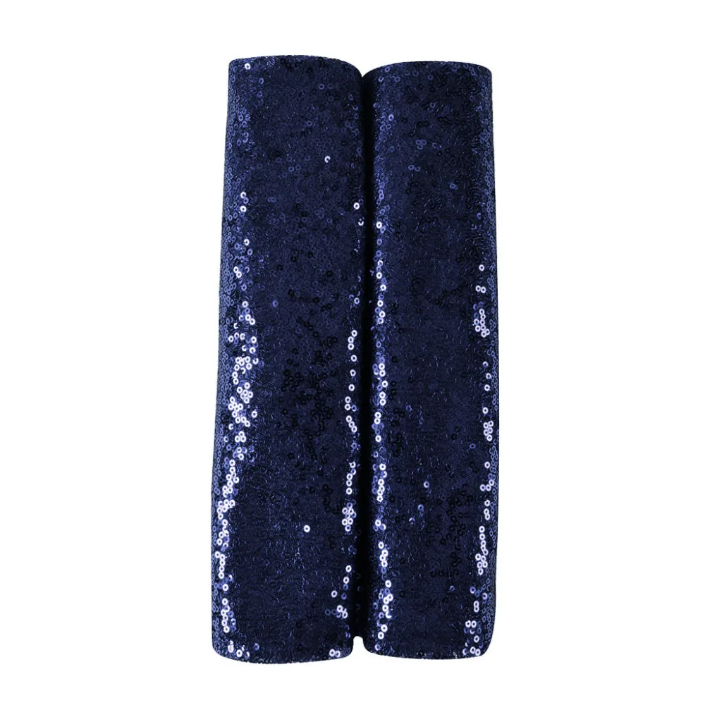 

Tablecloth 100% brand new high quality navy blue reusable delicate edge flash round sequins banquet tablecloth cover #4M08