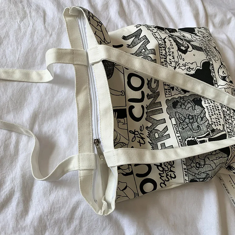Женские холщовые сумки хозяйственные эко многоразовые складные сумки через плечо сумки Повседневная сумка для девочек школьные сумки для книг