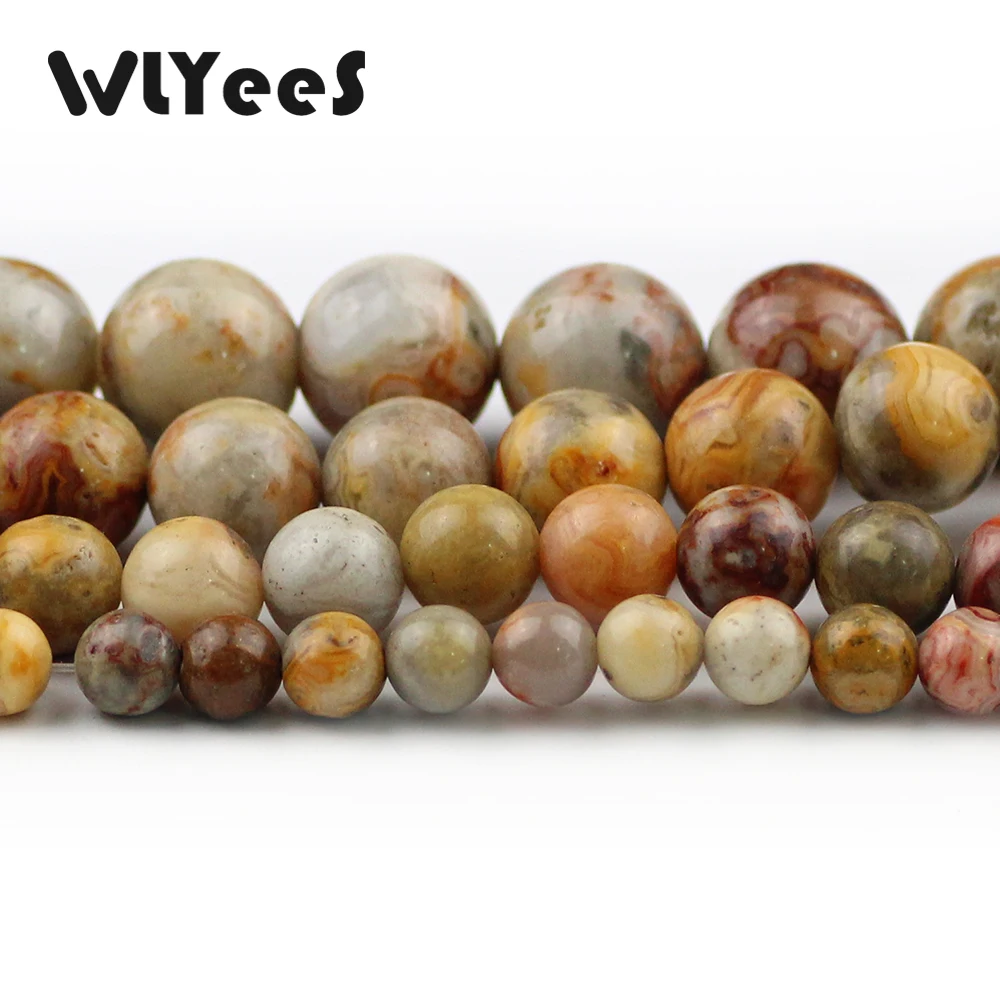 Оптовая продажа бусины WLYeeS из натурального камня сердолик 6 8 10 12 мм круглые