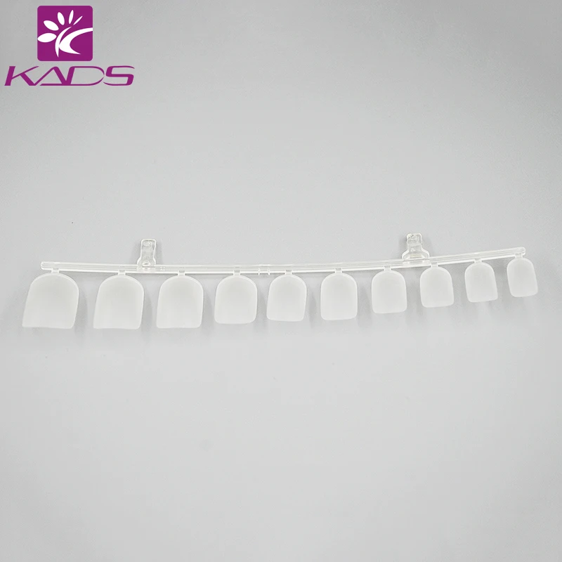 Kads новый 100 шт./упак. 10 dfferent размеры nail art ультратонкий советы ложные ногтей