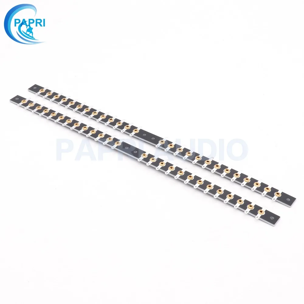 

PAPRI 10PCS 26Post Audio Tube Amplifier Tag Strip Turret Board Tag Board Wiring Planes