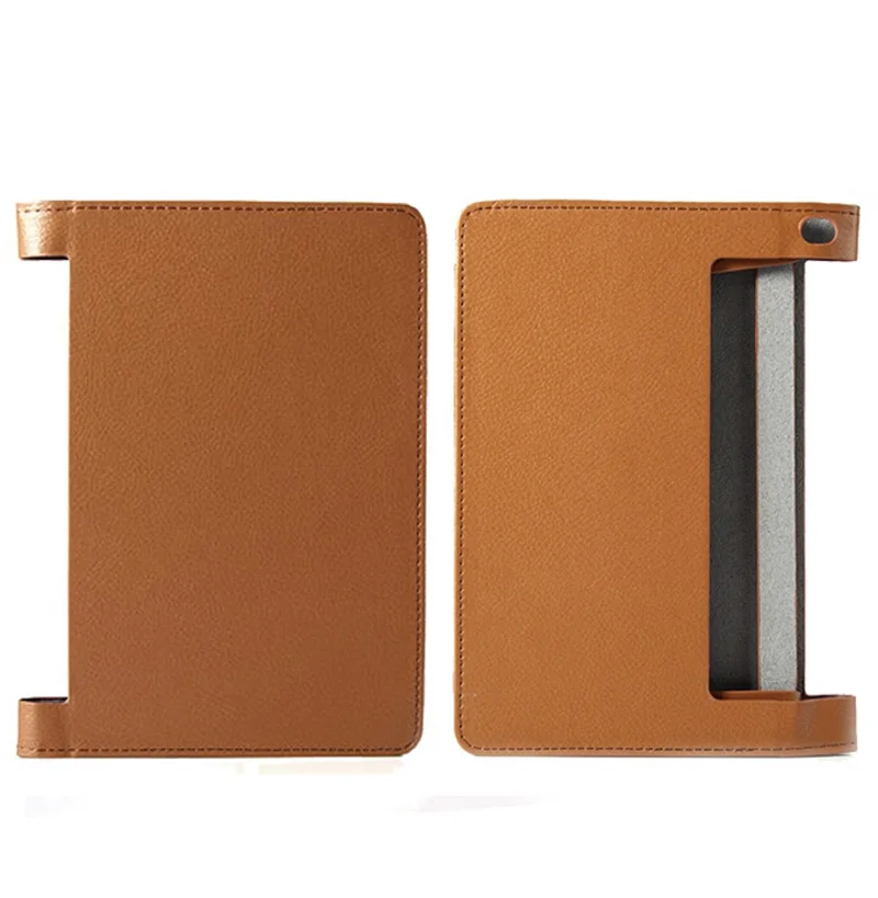 

New Luxury 2-Folding Folio Stand PU Leather Case Protective Cover For Lenovo YOGA Tablet2 Tablet 2 Yoga2 1050F 1050LC 10.1