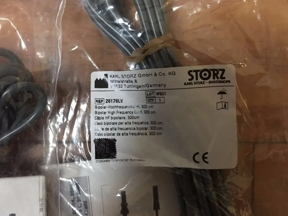 Storz 26176LV биполярный высокочастотный шнур Laparoscope