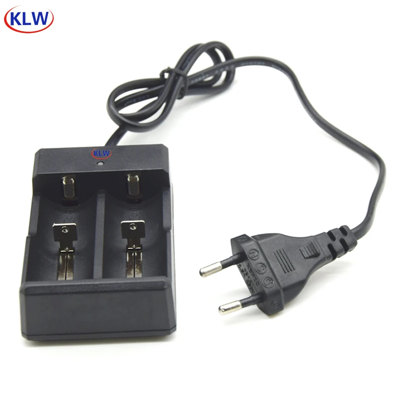 

2 slots LED display Battery Charger For 18650 18350 14500 16340 Rechargeable Li-Ion Batteries EU US Plug battery charger
