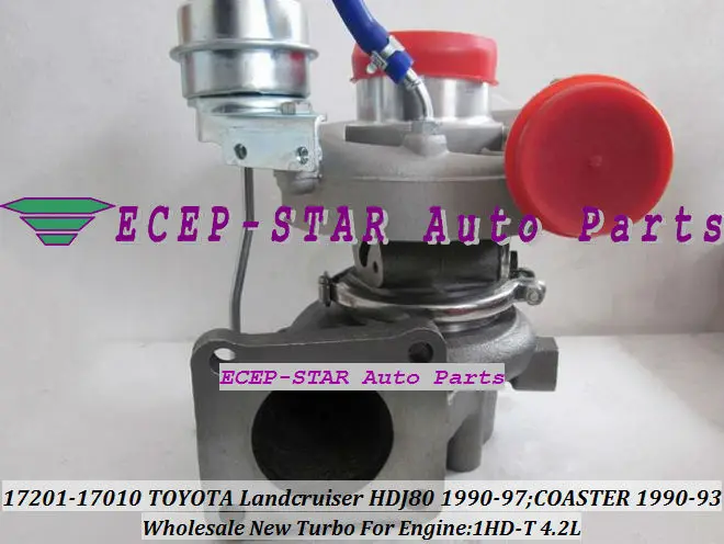 

CT26 17201-17010 Turbo Turbocharger For TOYOTA COASTER 1990-1993;LANDCRUISER LAND CRUISER HDJ80 HDJ81 90- 1HDT 1HD-T 4.2L 204HP