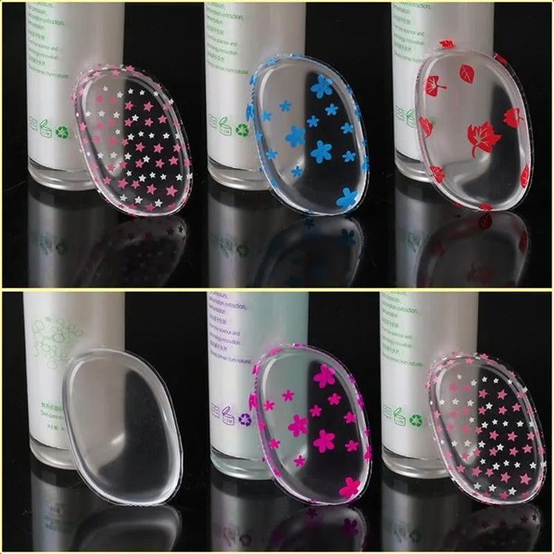 1pcNovelty Silicone Anti-Sponge Jelly Powder Cream Puff Face Foundation Applicator Blender Perfect For Make Up PD |