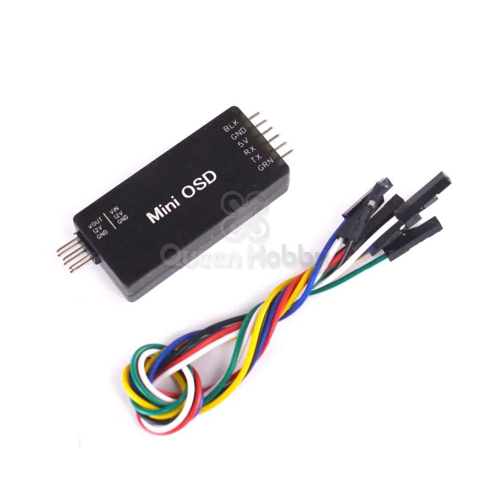 Плата Mini OSD на дисплее видеозапись для Mavlink поддержка APM 2 5 6 8 RC Контроллер полета FPV