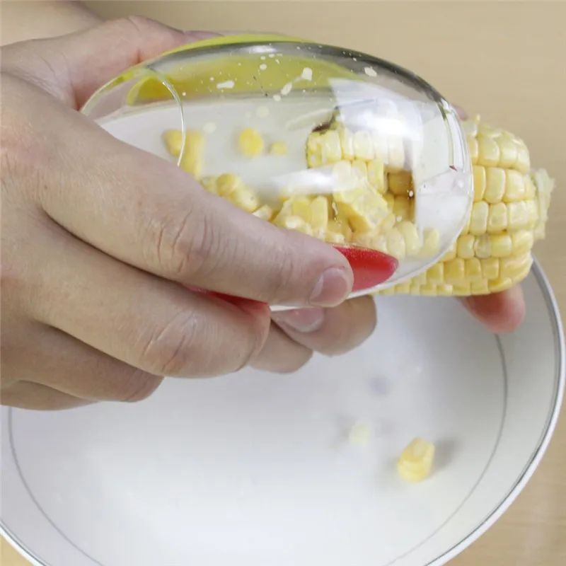 Corn Stripper Cob Remover Cutter Corn Shaver Peeler Cooking Tools Kitchen Accessories Novelty Household As Seen On TV