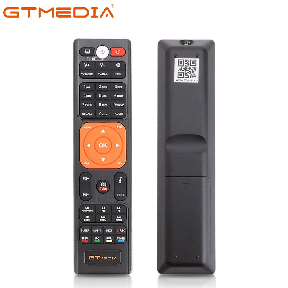 

Genuine Remote Control for Digital Satellite Receiver GT MEDIA V8 NOVA DVB-S2 DVB-T2 DVB-C IPTV Sat To IP Free sat GTMEDIA Box