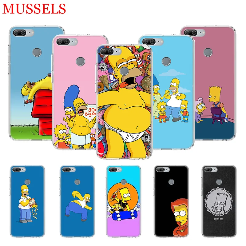 

The Simpsons Yellow Printing Protect Phone Case for Huawei Honor 8X 20 9 10 Lite 8A Pro 10i 20i 8S V20 Y5 Y6 Y7 Y9 2019 Shell