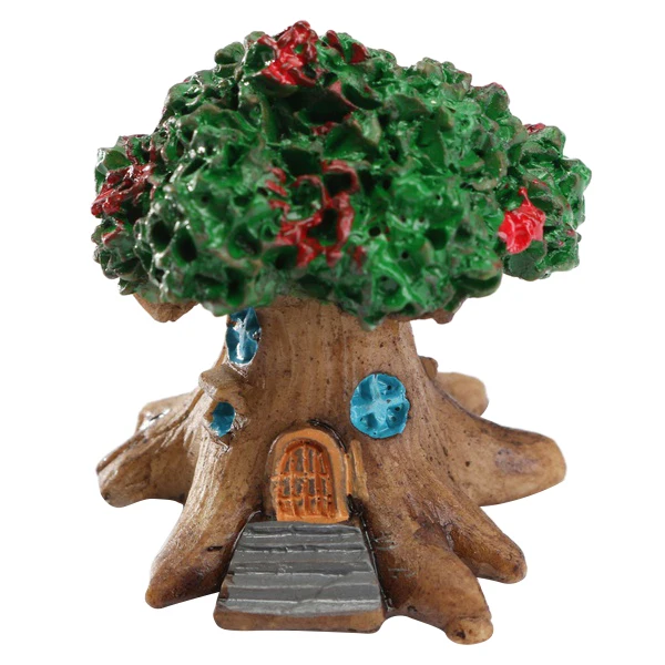 Микро пейзаж дом Миниатюрный случайный Стиль Craft микро украшения розовый|decorating