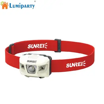 

LumiParty Mini LED High Quantity Headlamp Waterproof Red Light Head Flashlight for Outdoor Camping