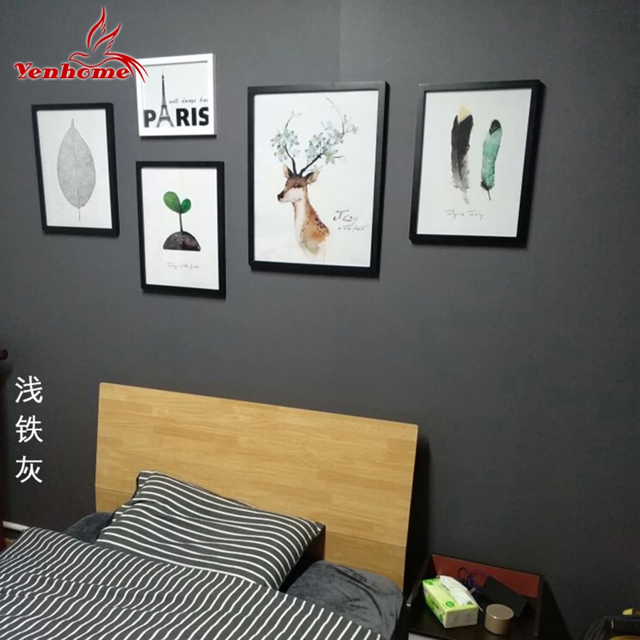  Thick Self-adhesive Waterproof Wallpapers Dormitory Bedroom Wall Stickers Dining Table Renovation S - 32963382372