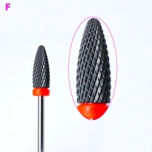 Высококачественный керамический сверло для ногтей роторный заусенец для электрических маникюрные машинки пилочки для педикюра Инструменты для ногтевого салона