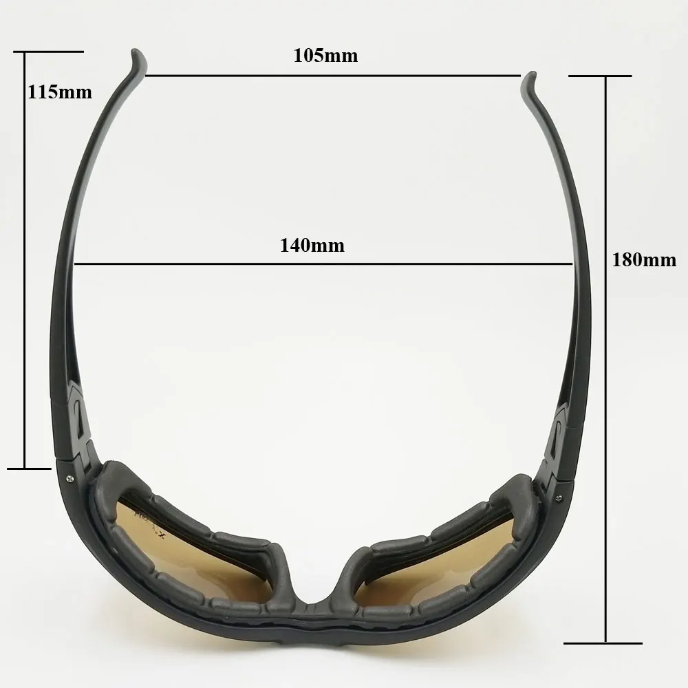 Daisy C6 X7 очки пуленепробиваемые страйкбольные съемные линзы мотоциклетные велосипедные очки мужские военные X7 поляризованные солнцезащитные очки