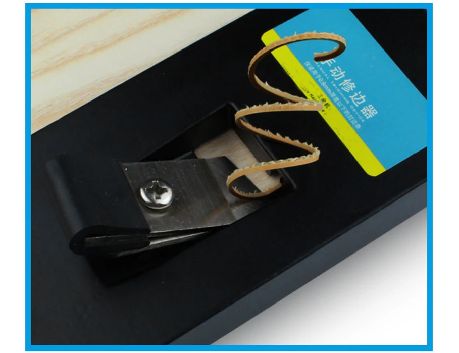 Алюминиевый сплав ручной ПВХ машинка для облицовывания кромки, деревообрабатывающий кромкообрезной нож