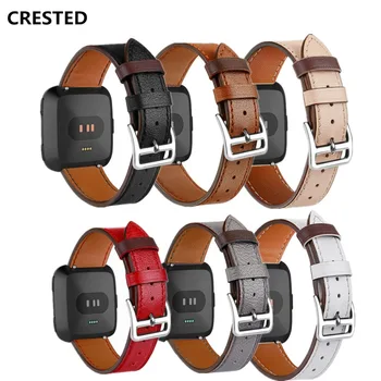 

Leather band For Fitbit Versa /versa 2/versa lite strap Versa correa Replacement Bracelet belt smartwatch Watch accessories