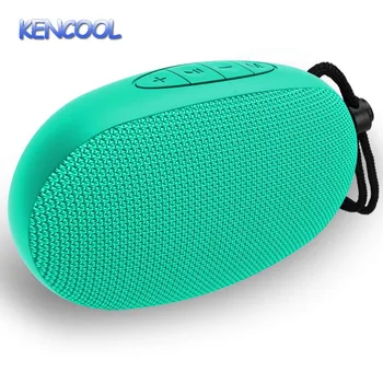 

Outdoor Speaker, KENCOOL Portable Wireless Stereo Speaker Powerful Bass Clear Stereo Sound Built-in Mic Support TF Card FM Radio