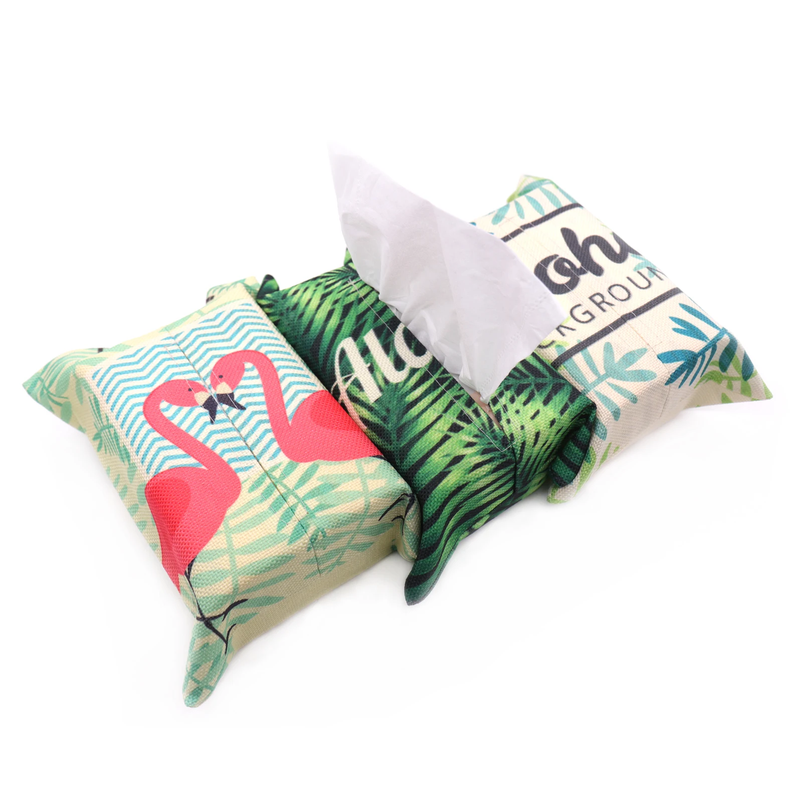 

18x23.5cm Flamingo Wedding Decoration Napkin Bag Wet Tissue Box Paper Towel Bag Home Napkin Bag DIY Decoration Paper Napkin Bag