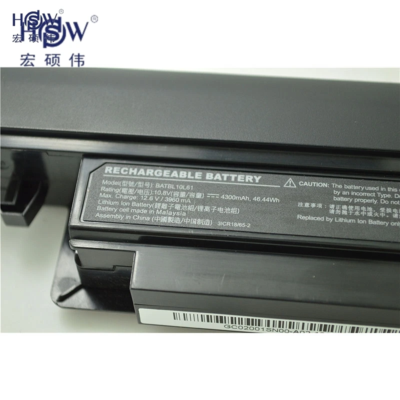 HSW Бесплатная доставка Новая батарея 4300mAh S43 для BENQ E43 K43 K42F K45H K48F1 K48F2 ноутбука BATAW20L62