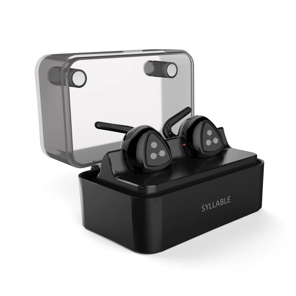 

100% ORIGINAL Syllable D900 MINI D900S Updated Version Stereo Bluetooth Earphone Headset Wireless Earbuds also have se215 se315