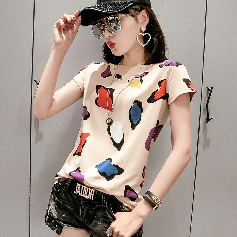 الصيف قمم المحملات 2019 جديد الجدد قصيرة الأكمام الكورية نمط مضحك T قميص المرأة عارضة المرأة التي شيرت أعلى 3 اللون المحملة قميص امرأة الصيف قمم المحملات 2019 جديد الجدد قصيرة الأكمام الكورية نمط مضحك T قميص المرأة عارضة المرأة التي شيرت أعلى 3 اللون المحملة قميص امرأة