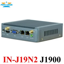 Partaker оптовая dual lan nano pc quad core tablet pc j1900 с поддержка Wake on LAN PXE Сторожевой 3 Г GPIO 2 Г RAM 16 Г SSD