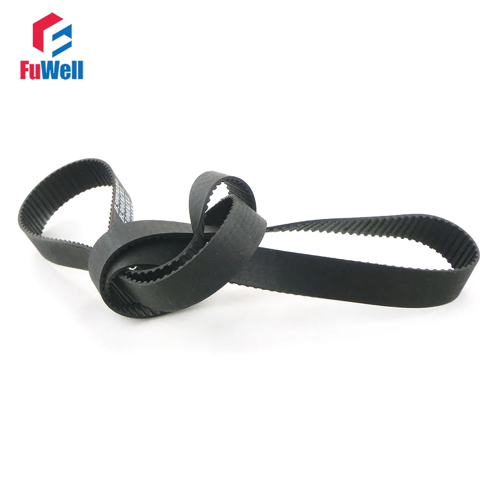 

2pcs MXL Timing Belt 232/236/240/244/250/254/256/262/266/269/278MXL 6/10mm Belt Width Rubber Closed Loop Synchronous Pulley Belt