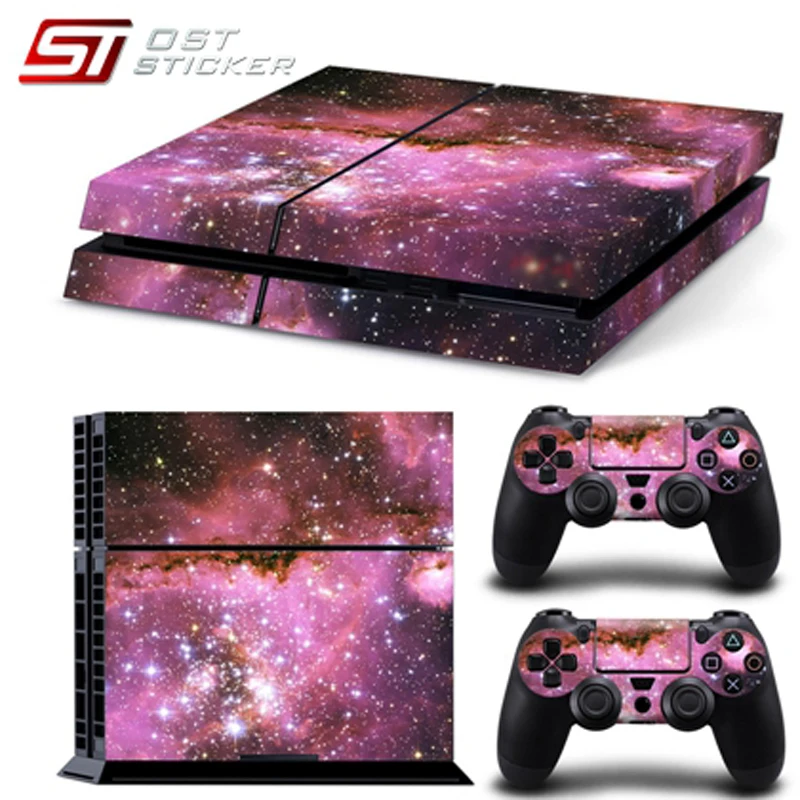 Скидка 30% OST наклейка Кожа Galaxy для PS4 консоль Обложка Playstation 4 протектор|galaxy