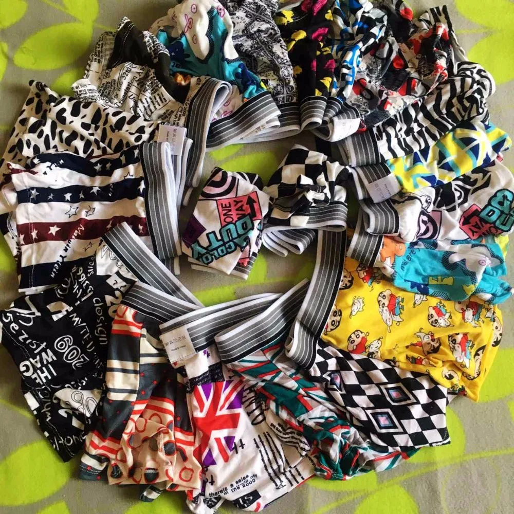 5pcs/lot New Sexy Men's Boxer Underwear Fashion Soft Underwear Boxers Man Short Bulge Pouch Underpants CONNK-001 5