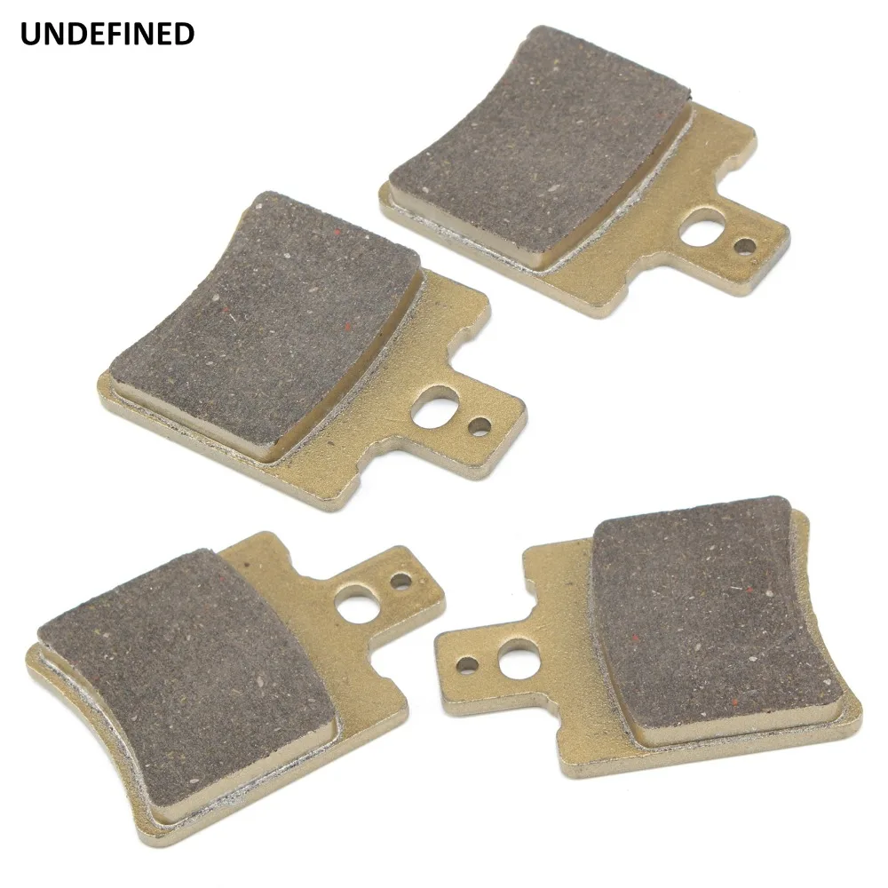 4 шт. мотоциклетные передние и задние тормозные колодки для Ducati Monster Dark IE 400 600 620 IE 695 748 R 500 GTV Supersport 400 1993-1997