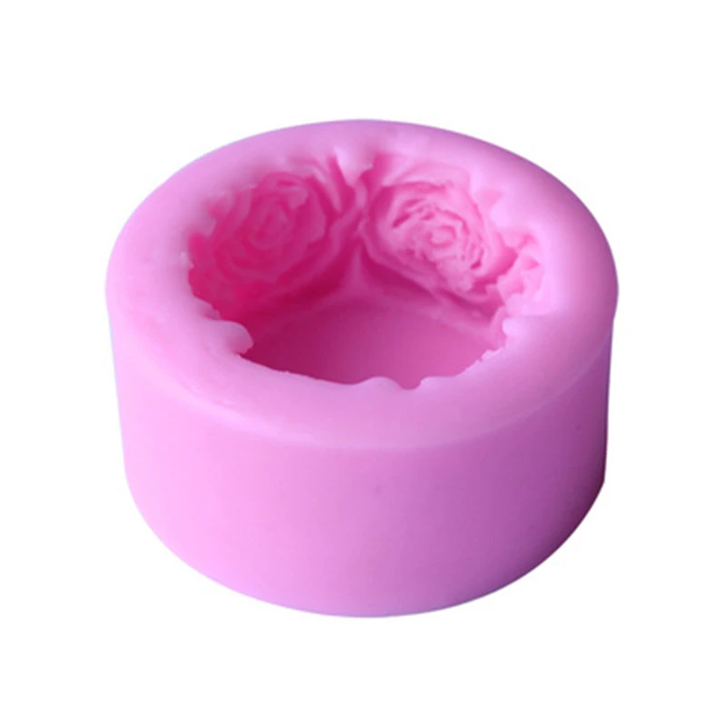 3D ведро Роза узор подсолнух цветок украшения силиконовые формы для торта шоколадный набор для работы с мастикой «сделай сам» инструмент для выпечки бренд QY61