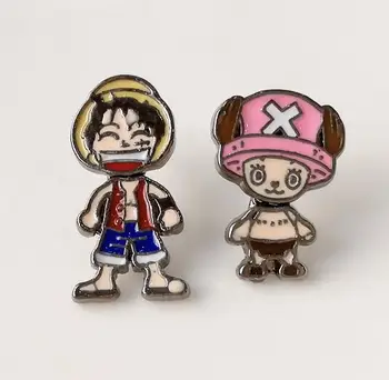 

20 pairs Alloy Enamel Lovely Cartoon one piece Earrings Jewelry Stud Earring EE-92