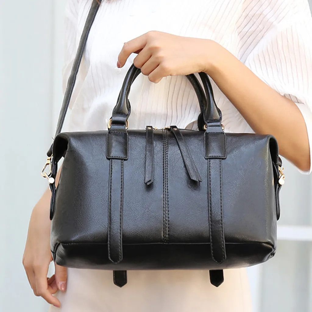 

Women's Fashion Casual Solid High-capacity Totes Single torba damska na Shoulder Messenger Bags сумки женские через плечо #15