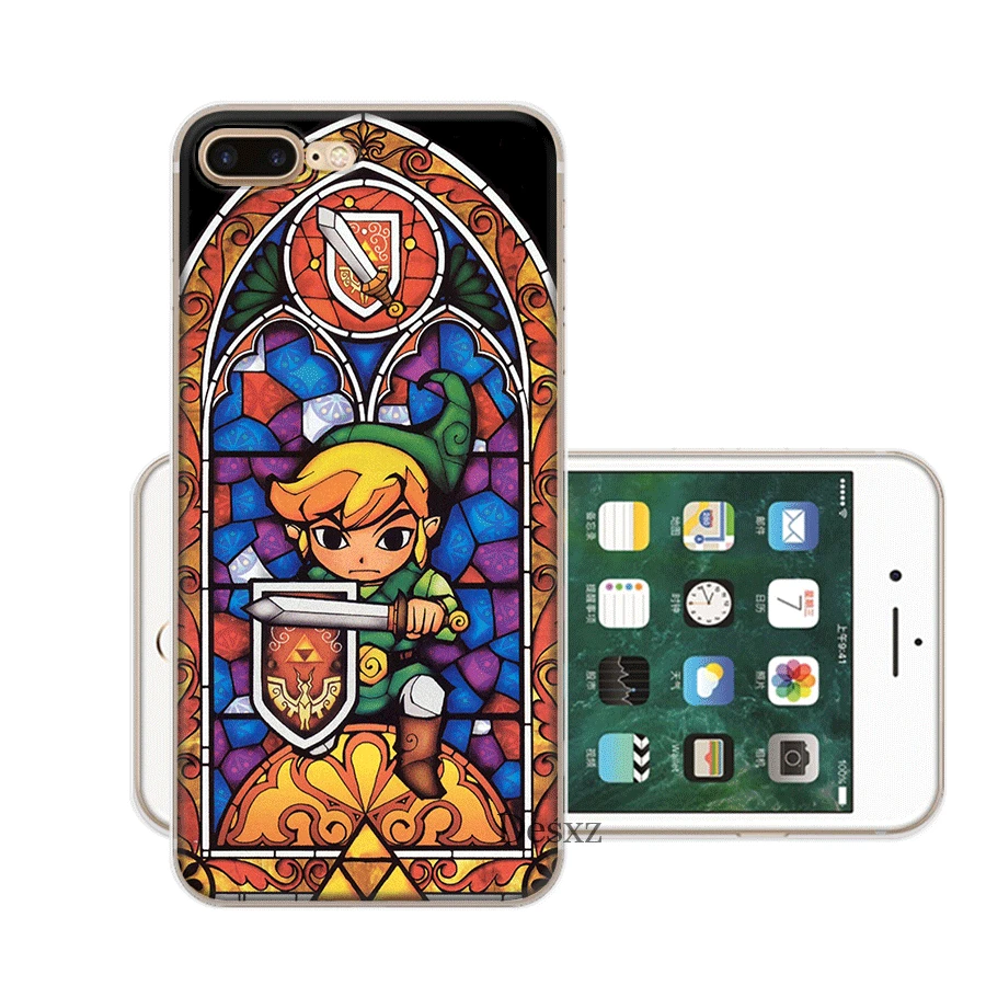 Жесткий чехол Gereleek для iPhone 6 6s 7 8 Plus X XR XS Max 5 5S SE Legend Of Zelda|Чехлы-накладки| |