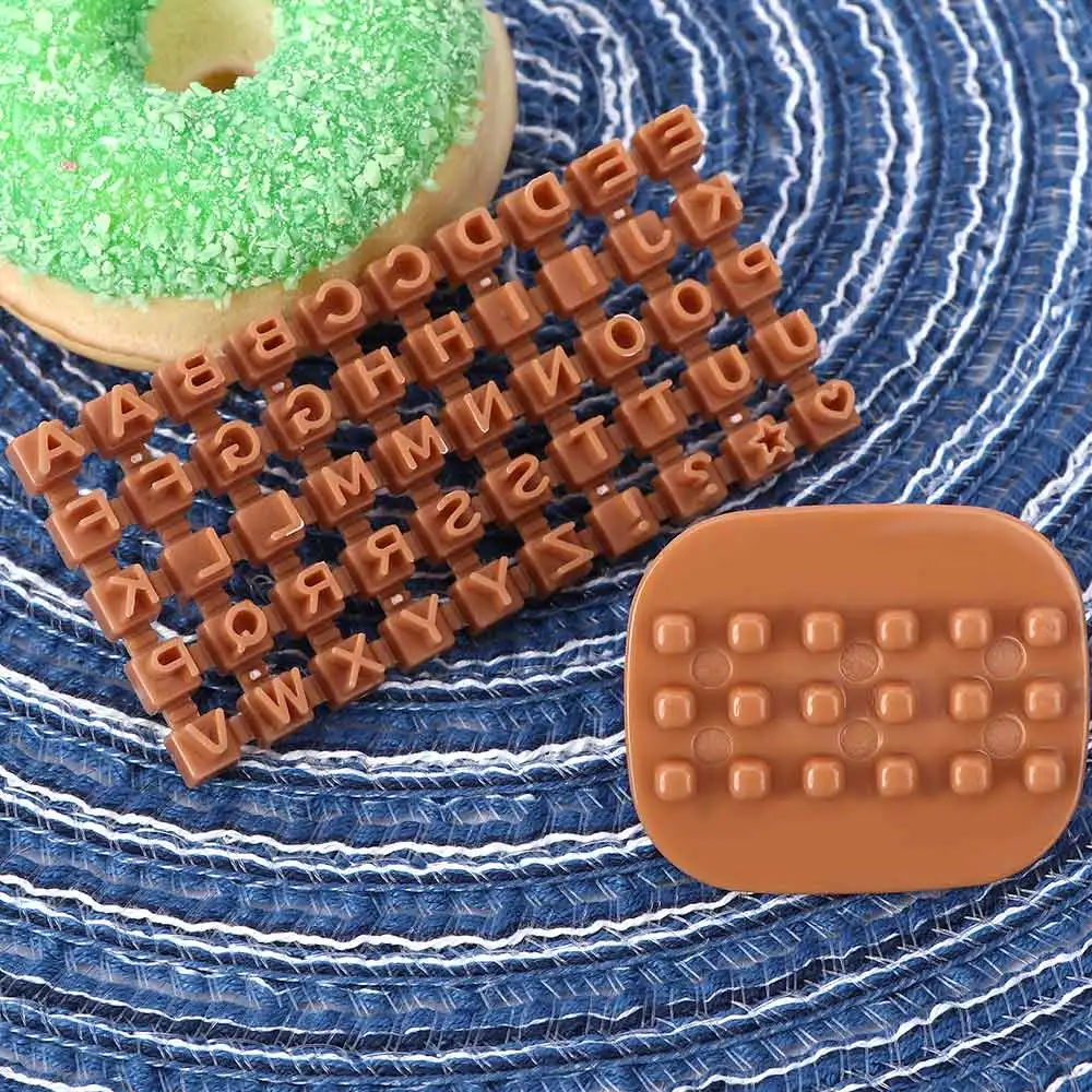 

1Pc Cookie Biscuit Mold Alphabet Letter Cutter Press Stamp Embosser Cake Mould Baking DIY Christmas Fondant Baking Mold