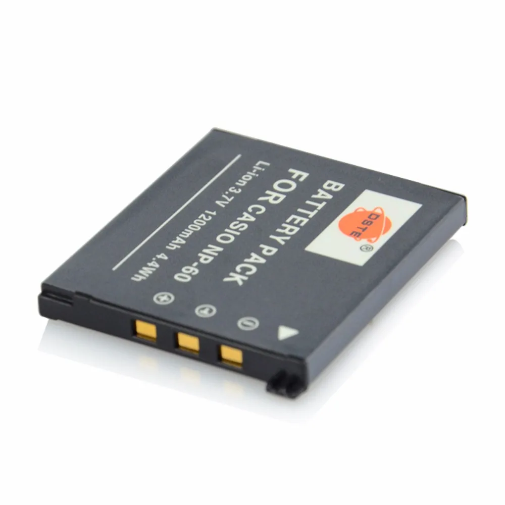 DSTE NP 60 Battery for Casio EX Z11 Z60 Z65 Z70 Z75 Z77 EXZ11 Camerain