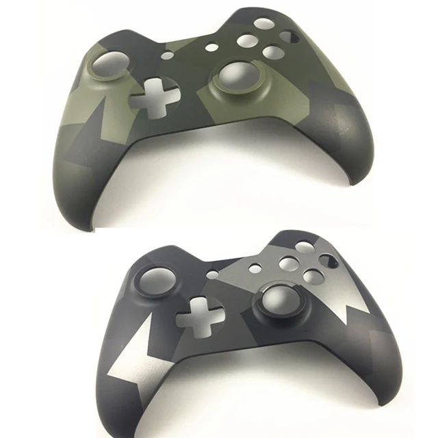 Best Price Camo Camouflage Front Faceplate Limited Edition Housing Top UP Shell Case for Xbox One Wireless Controller Replacement Cover